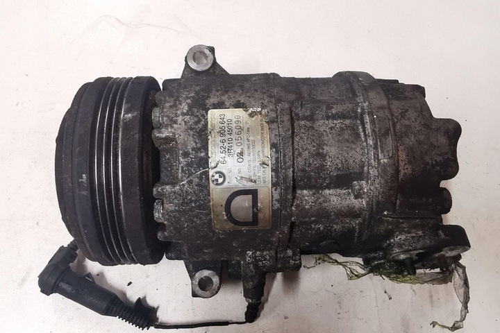 фото №8, Компресор кондиціонера bmw 3 e46 64526905643 2.0l дизель 100kw 2001