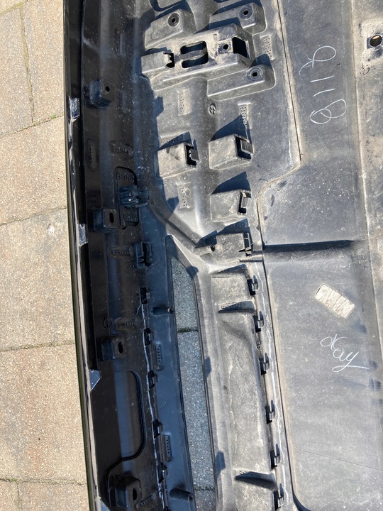 фото №10, Mustang mach-e диффузор накладка бампера зад оригинал.