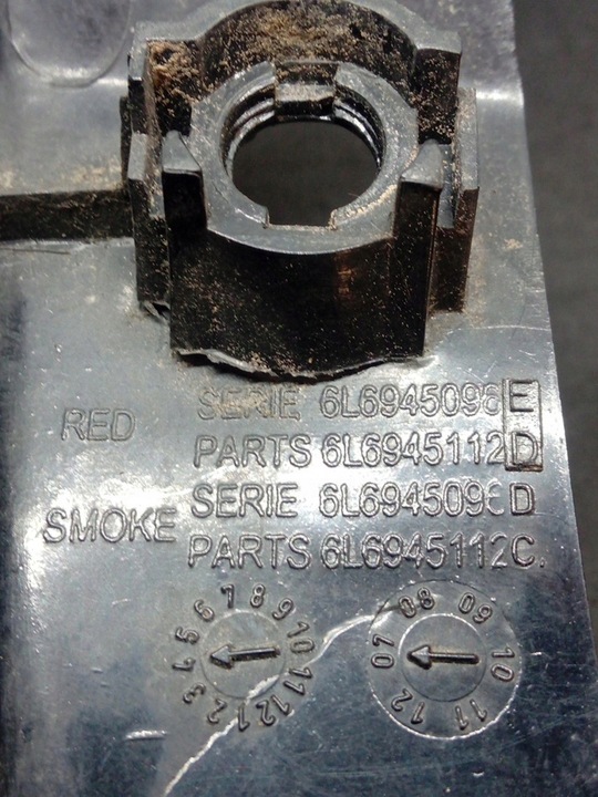 фото №15, Лампы задние набор seat ibiza iii цвет smoke