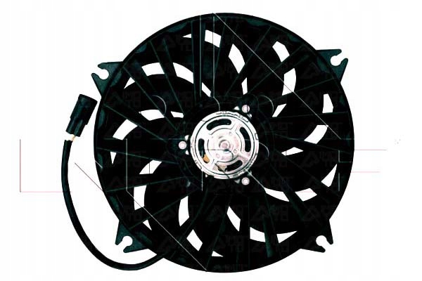 фото №1, Nrf вентилятор радіатор fiat scudo 07- nrf