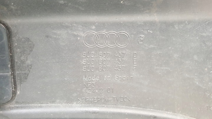 фото №11, Audi q3 i 8u0 s-line бампер перед переднее