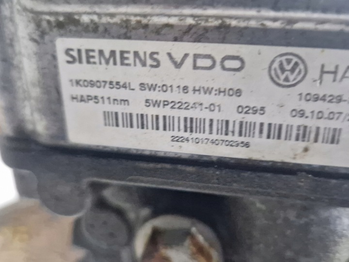 фото №7, Диференціал vw audi seat skoda kjt nr.sterownika 1k0907554l