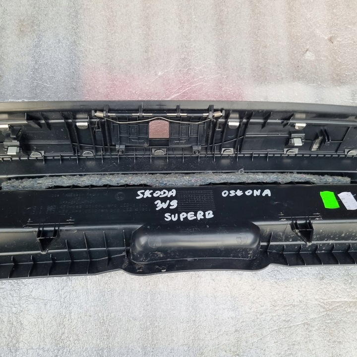 фото №12, Skoda superb 3v9 захист ременя порога багажника універсал