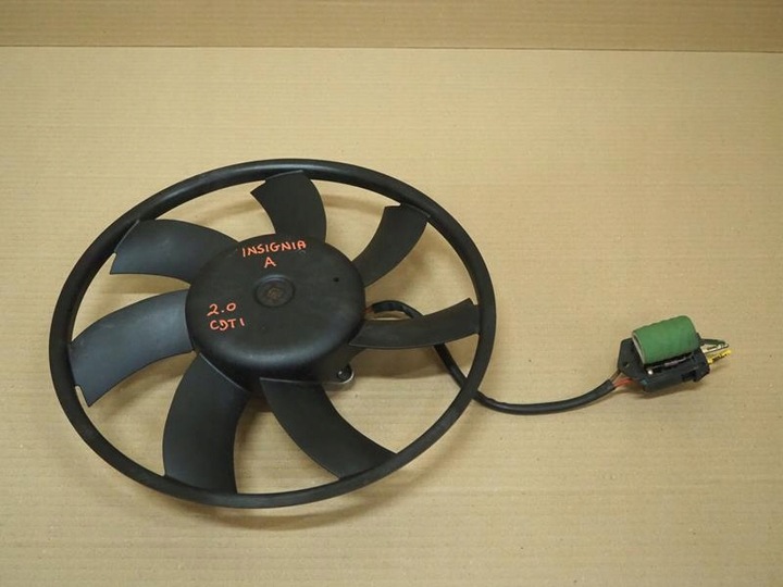 фото №1, Вентилятор вентилятор радиатор insignia a 2.0 cdti