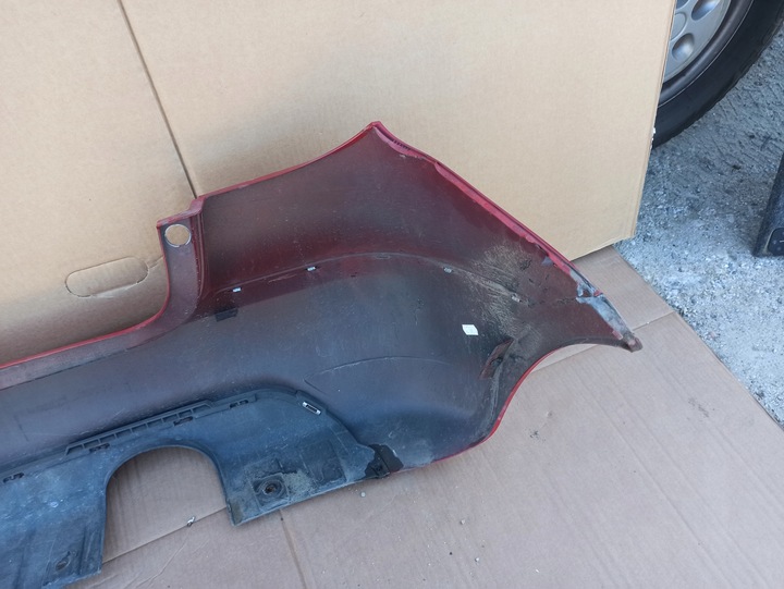 фото №16, Бампер зад mercedes a-klasa w169 рестайлінг 08-12 колір 589 червоний