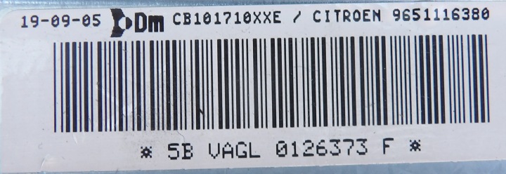 фото №8, Citroen c5 i рестайлінг air bag комплект 96509314ze 9650141200 9651116380