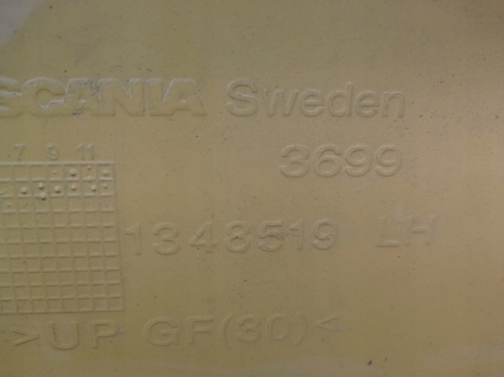 фото №6, Спойлер крышный закабинный scania p обтекатель закабинная r