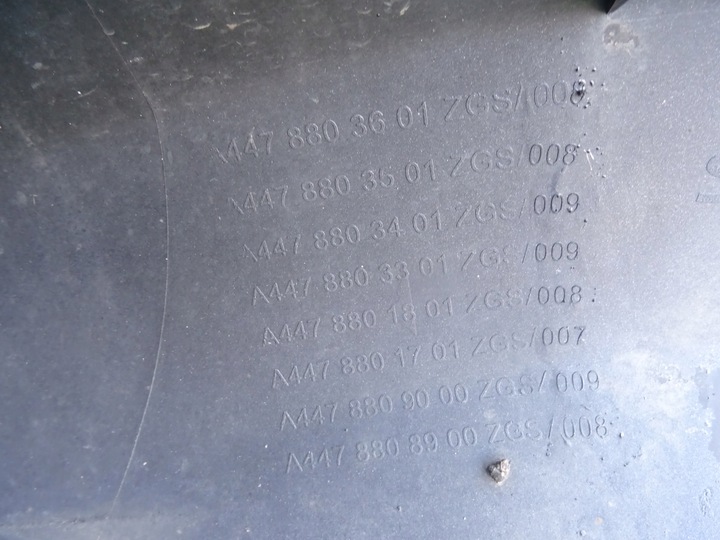 фото №8, Mercedes w447 рестайлінг v-klasa, vito бампер переднє