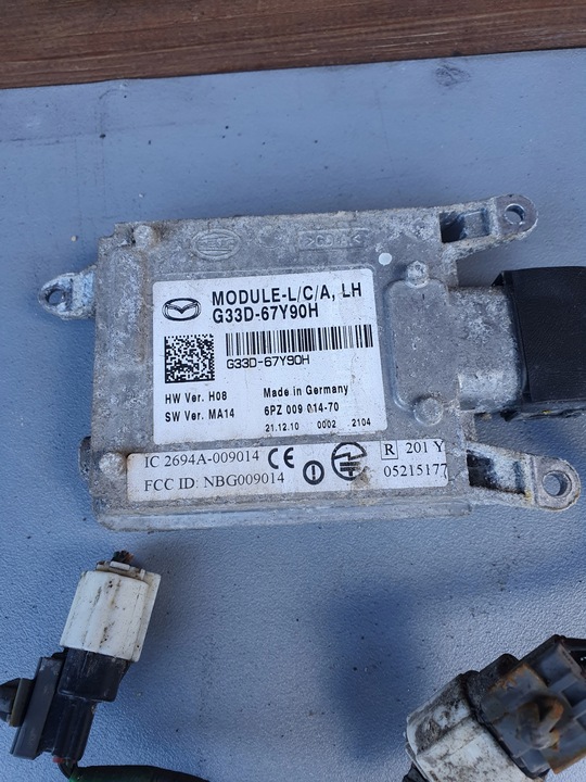 фото №1, Модуль світла mazda 6 ii 10r g33d-67y90h