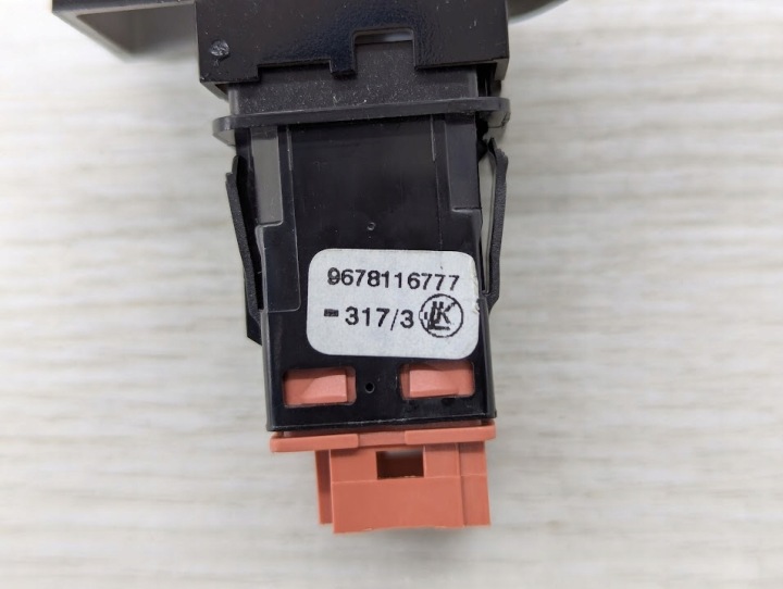 фото №6, Выключатель кнопка esp citroen c4 grand picasso 9678116777