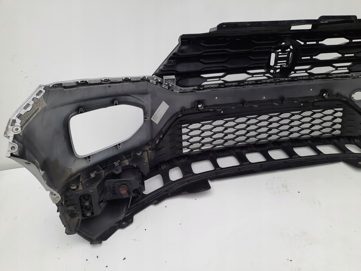 фото №8, Vw t-roc бампер переднє решітка радіатора решітка галоген оригінал