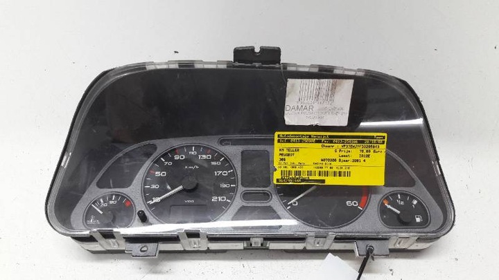 фото №9, 9642491480 спидометр peugeot 306 1,9 hdi