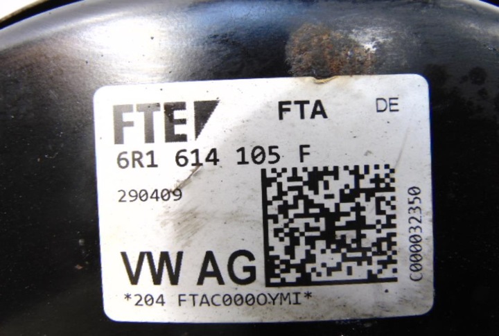 фото №10, Seat ibiza iv 2009r 1.4 16v підсилювач гальмівні 6r1614105f