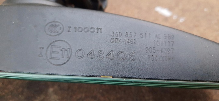 фото №7, Зеркало заднего вида внутренний touareg iii 3g0857511al