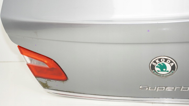 фото №5, Крышка багажника зад skoda superb ii 08-13r lf8l