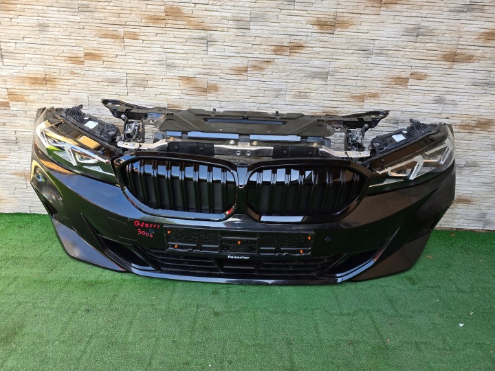 фото №6, Бампер передняя панель радиатор лампы led bmw 3 g20 g21 lci