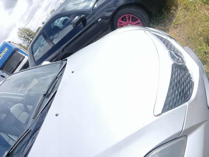 фото №10, Mazda 3 bk i капот крышка двигателя решётка решётка радиатора 2005год серебряная