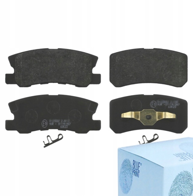 фото №1, Синий print adc44259 набор тормозные колодки тормозных, тормоза дисковые