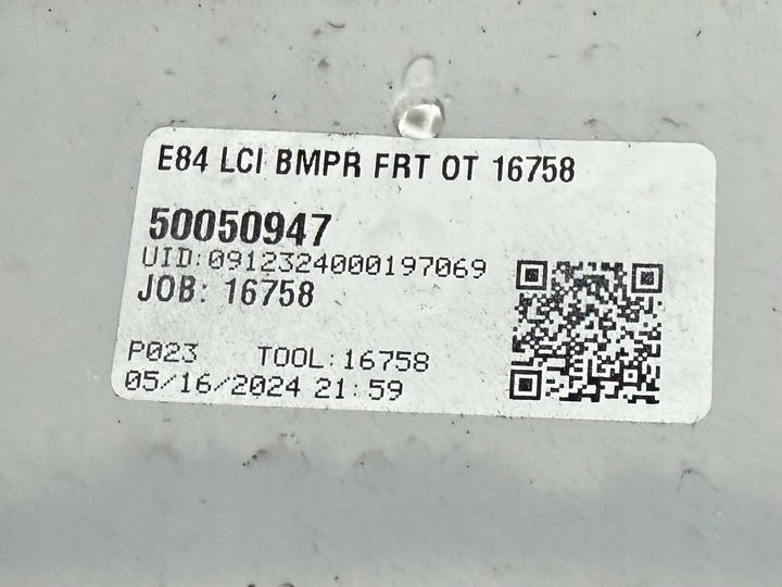 фото №11, Bmw x1 e84 рестайлинг бампер переднее перед