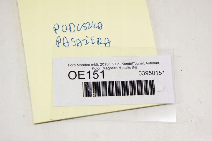фото №7, Oe151 ford mondeo mk5 ^ подушка безпеки подушка пасажира