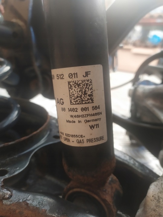 фото №13, Vw passat b8 підвішування зад балка колиска візок задні 3q0505447a