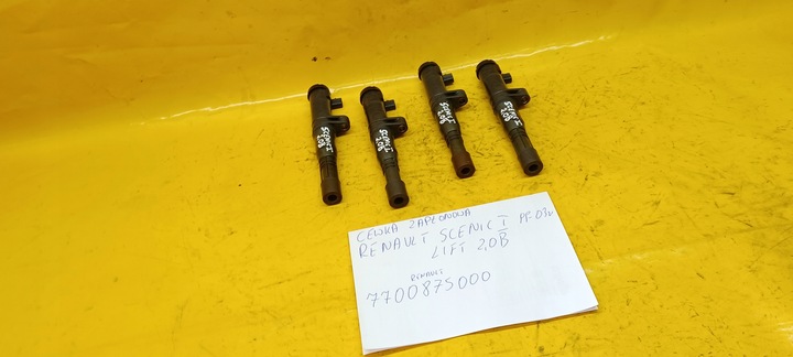 фото №3, Котушка запалювання scenic i рестайлінг 2,0b 7700875000