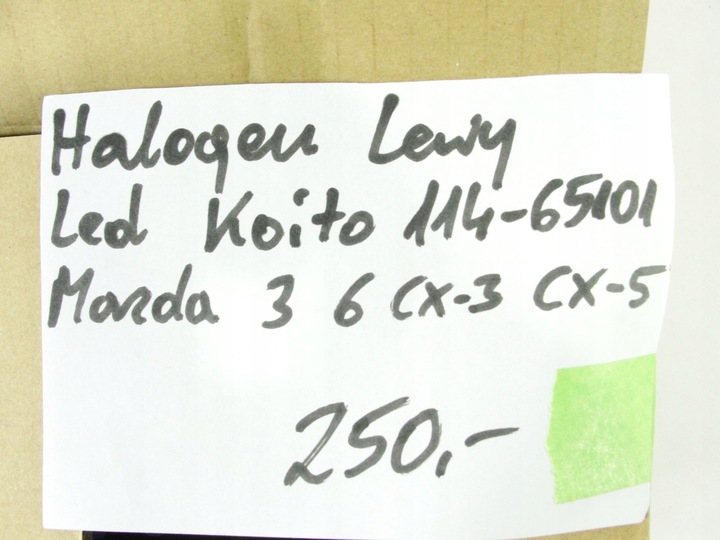 фото №5, Галоген лівий led mazda cx-3 cx-5 koito 114-65101