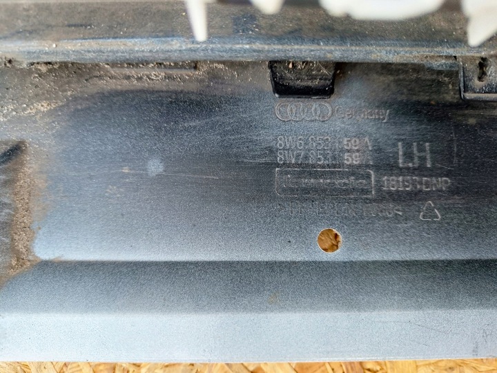 фото №6, Audi a5 8w купе cabrio планка пороговая накладка порог левая 8w6853859 2019r