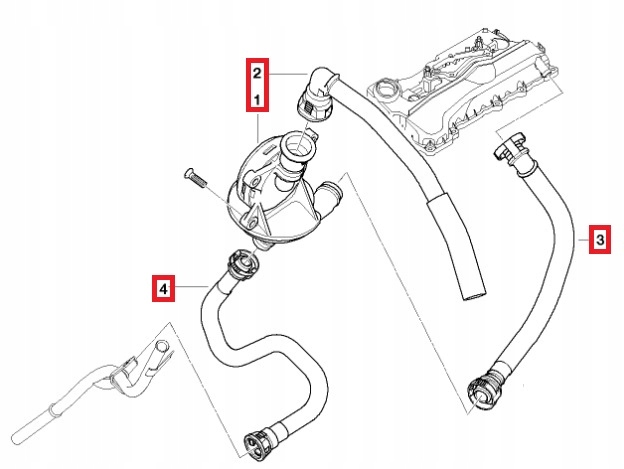 фото №6, Oem номер bmw клапан вентиляция картера bmw 3 e46