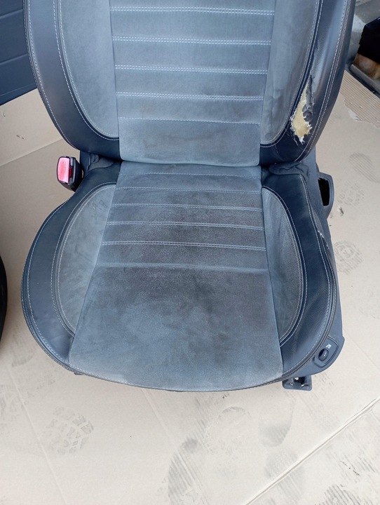 фото №9, Renault laguna iii 3 універсал сидіння комплект підігрів напівшкіра європа