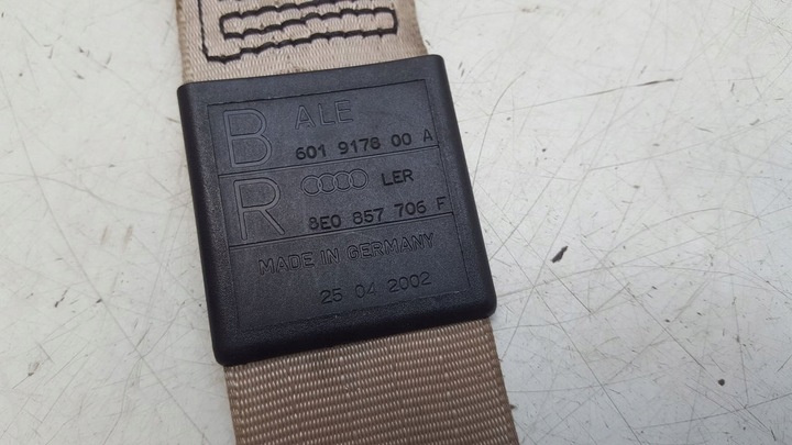 фото №11, Подушки air bag ремни датчик audi a4 b6 2,0