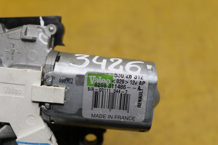 фото №8, Двигунчик двірник зад clio iii 8200311486