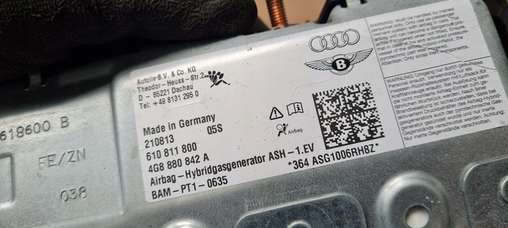 фото №8, A6 c7 4g подушка подушка безпеки колінна 4g8880842a права a7 4g s7