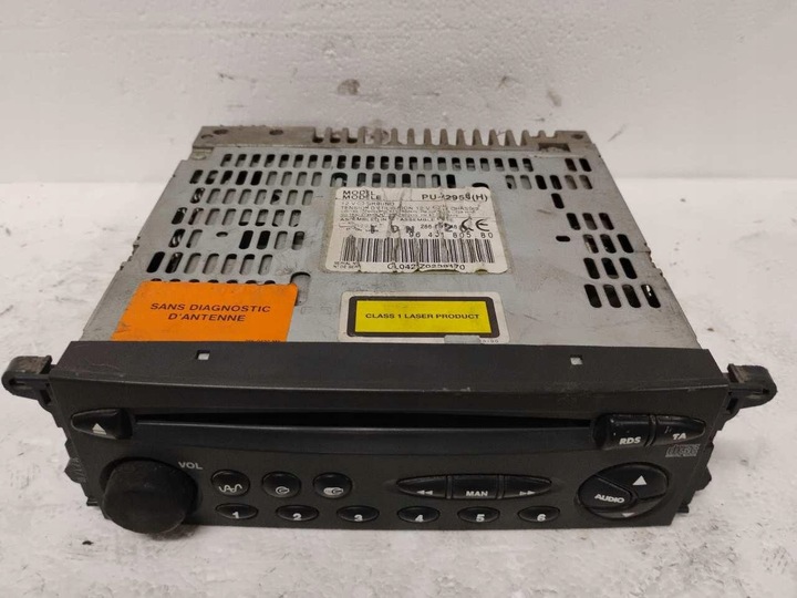 фото №4, Радіо cd citroen c5 01r 9643180580