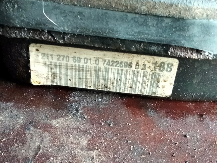 фото №8, Коробка передач автомат mercedes clc w203 1.8 722.695