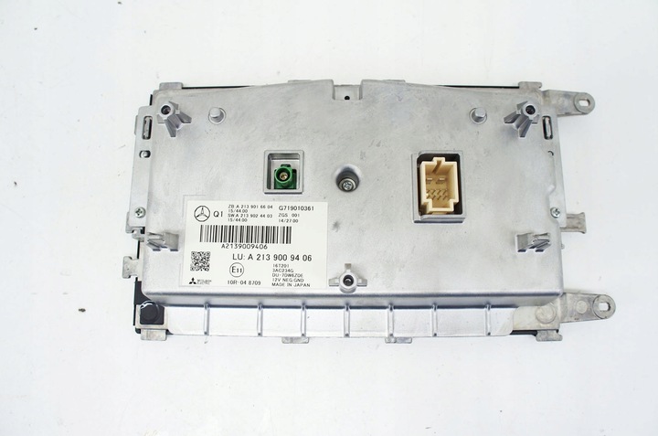 фото №5, Tj043 mercedes w213 ^ екран дисплей радіо медіа навігація a2139016604