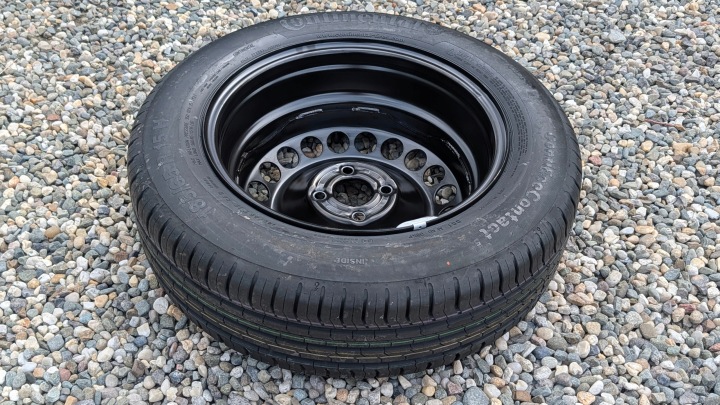 фото №12, Докаточное колесо (докатка) запасное opel corsa c d 4x100 185/65 r15 новое continental
