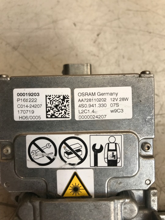 фото №5, Audi r8 plus 4s модуль преобразователь лампы 4s0941330