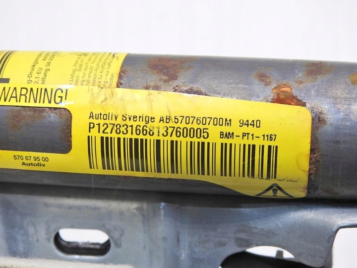 фото №7, Шторка подушка безопасности левая saab 9-3 ii sedan