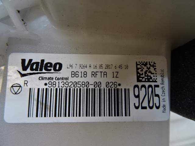 фото №10, Citroen c3 iii отопитель климатроник 9813920580