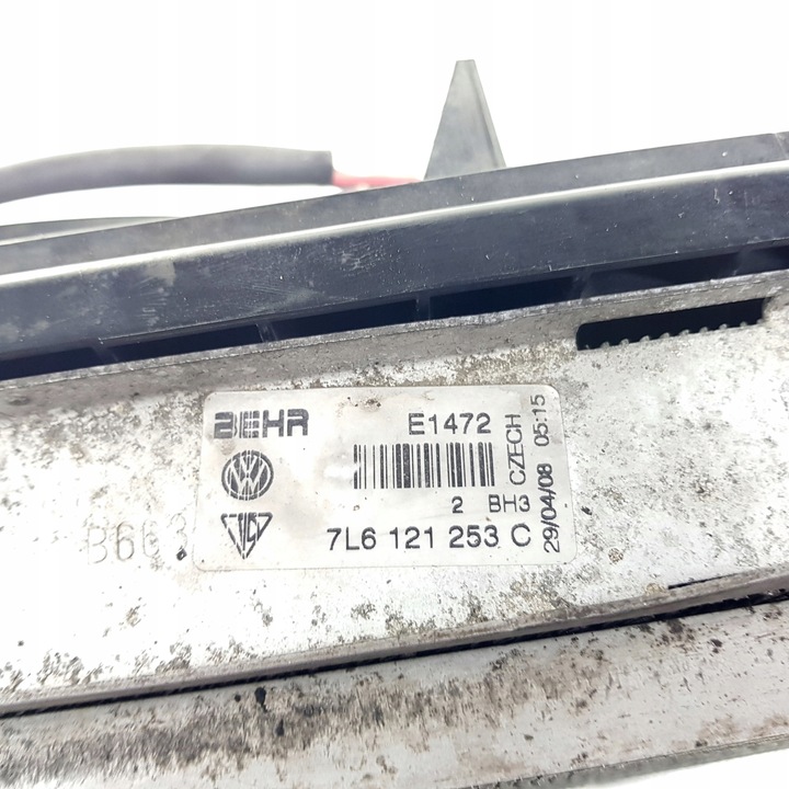 фото №6, Комплект радіатор vw touareg 2.5 tdi 7l вентилятор