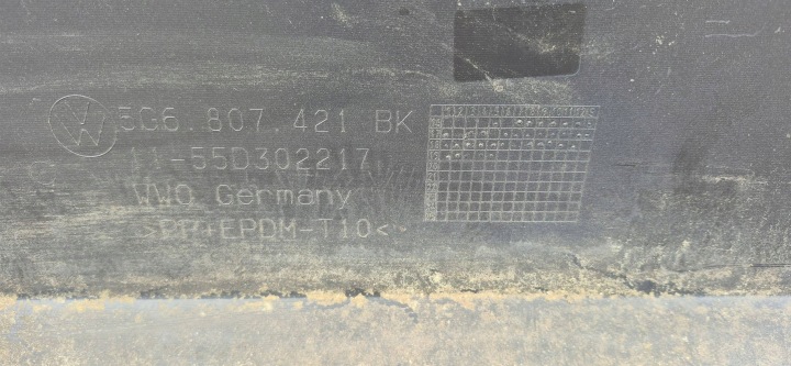 фото №9, Vw golf vii tcr задний бампер 5g6807421bk