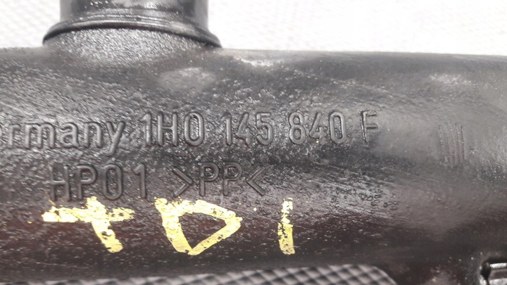 фото №6, 1h0145840b труба itercoolera турбіни vw golf iii 1.9
