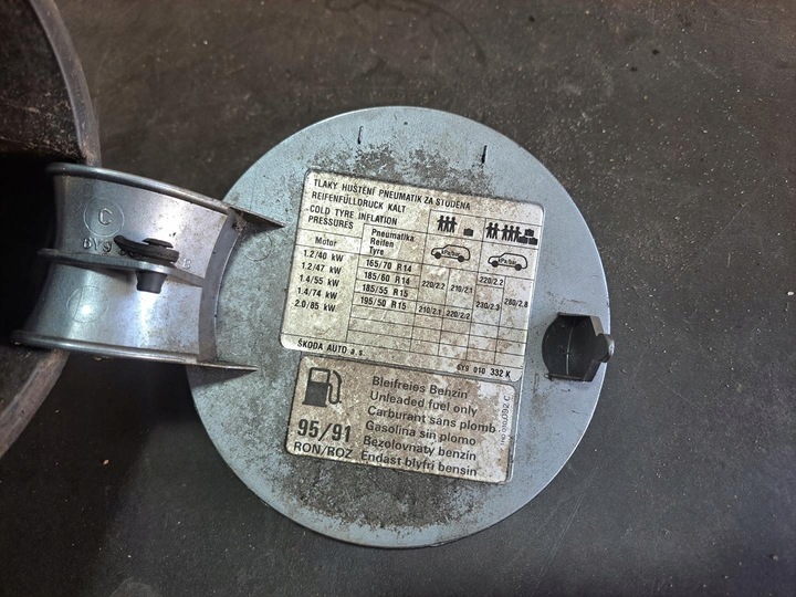 фото №13, Автомобіль skoda fabia i 1.2 кришка заливання пального оригінал вигідна пропозиція