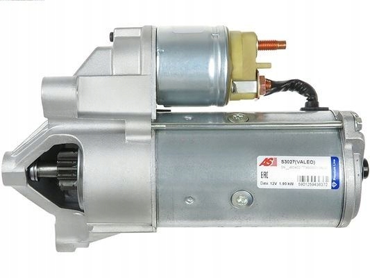 фото №1, Стартер as-pl s3027 valeo