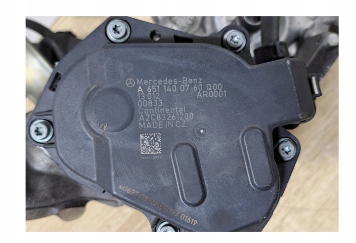 фото №8, Mercedes w246 1.8cdi радіатор клапан egr a6511402108 a6511420467 a65114007$