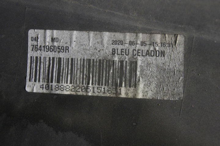 фото №9, Планка пороговая правая terqt renault zoe ii рестайлинг