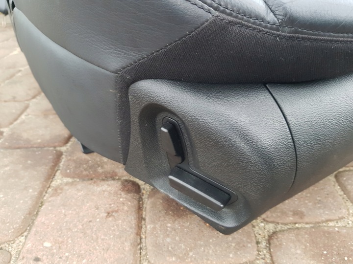 фото №7, Mercedes w211 sedan комплект сиденья кожаные чёрная кожа