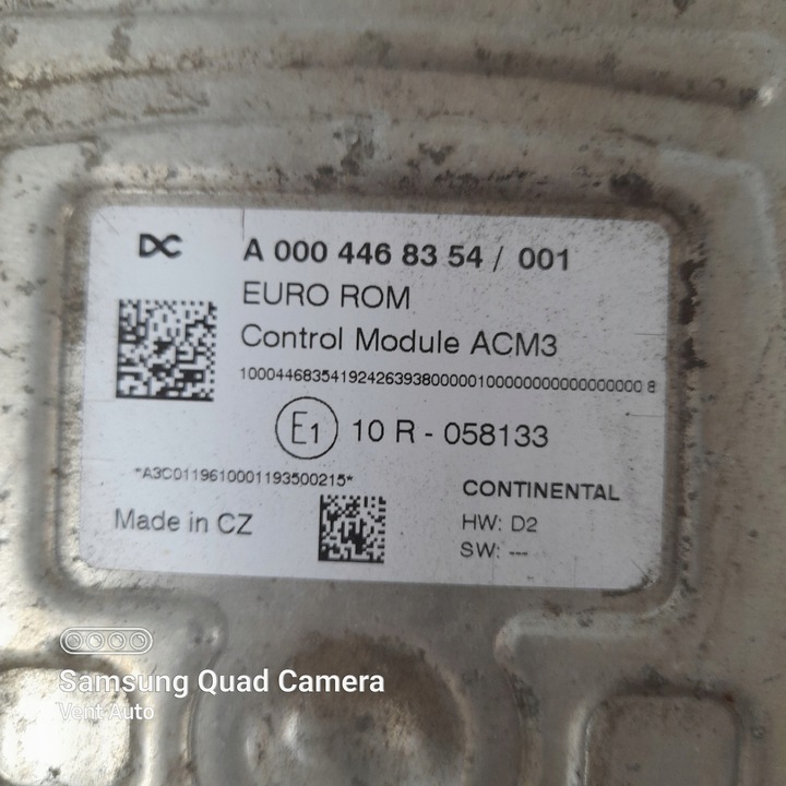 фото №3, Acm3 do mercedes actros mp5 a004468354