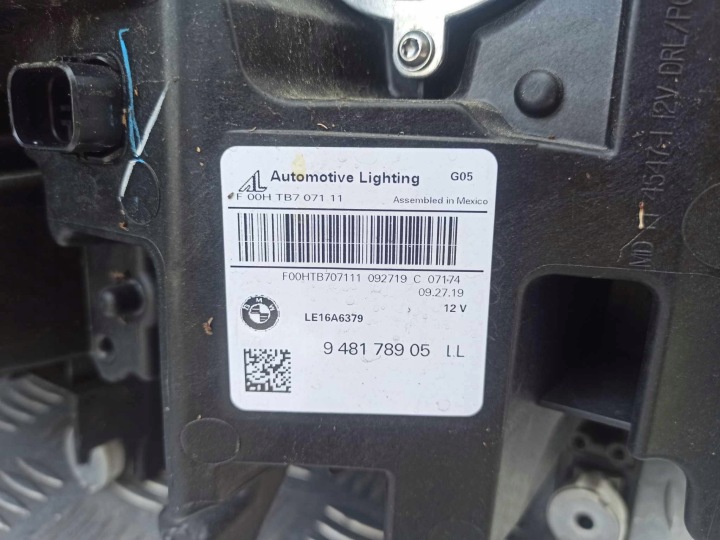 фото №10, Bmw x5 g05 фара передня ліва права laser po zalaniu 948178905 948179005
